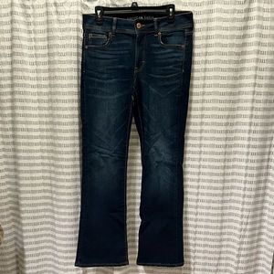 AE dark wash Kick Boot